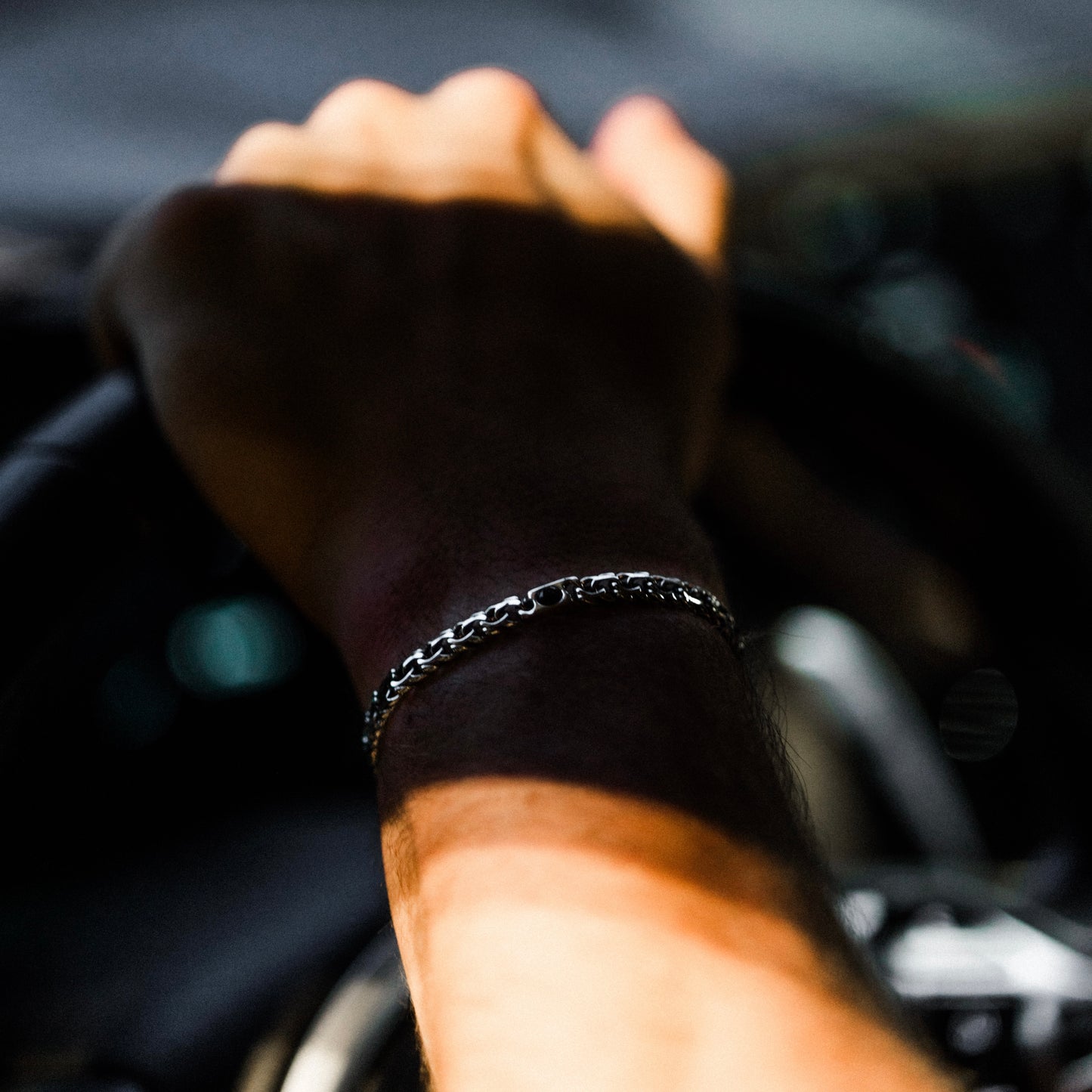 Omega Gemstone Bracelet