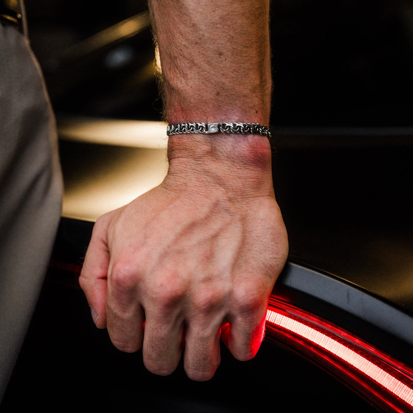 Omega Gemstone Bracelet