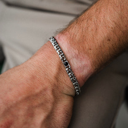 Omega Gemstone Bracelet