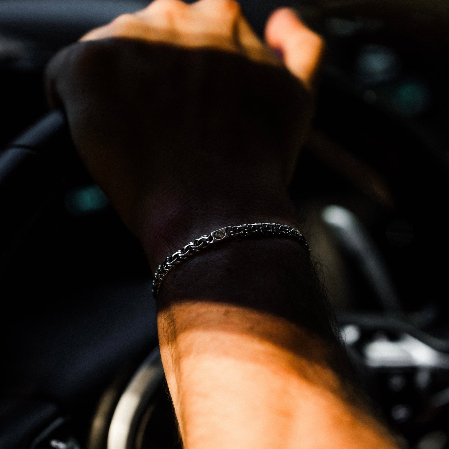 Omega Gemstone Bracelet