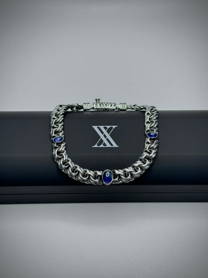 1 of 1 Sapphire Bracelet 8 Inch