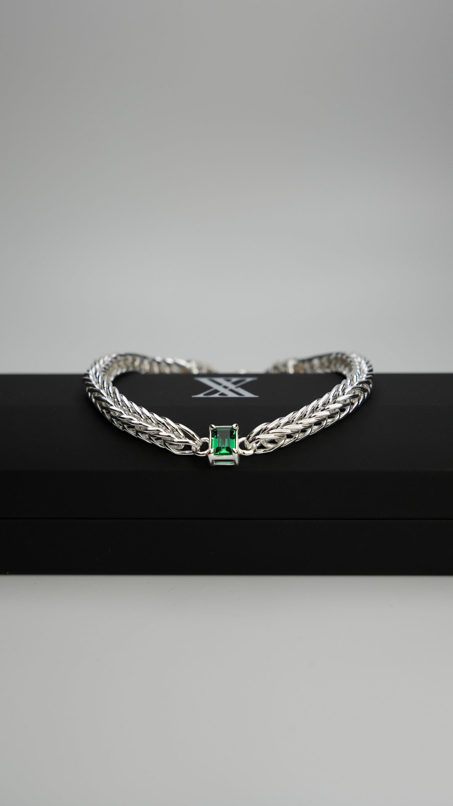Emerald Foxtail Bracelet
