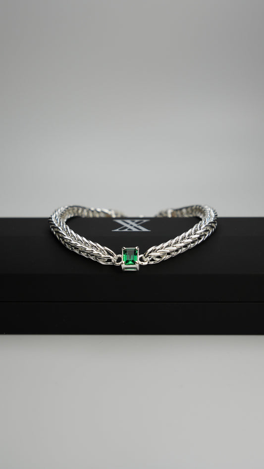 Emerald Foxtail Bracelet