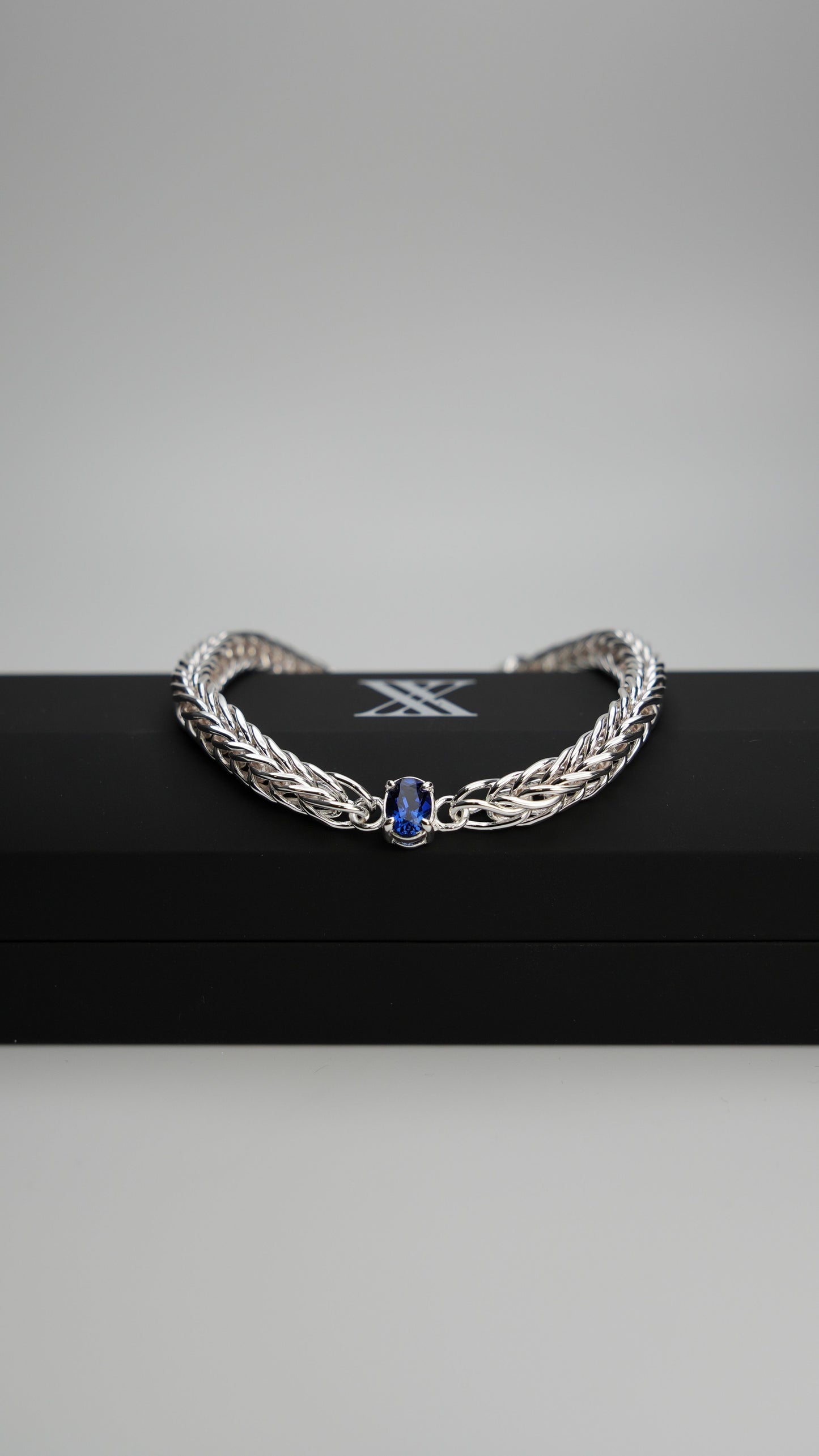 Sapphire Foxtail Bracelet