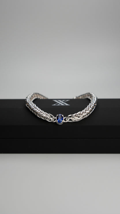 Sapphire Foxtail Bracelet
