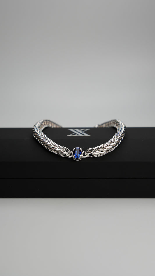 Sapphire Foxtail Bracelet