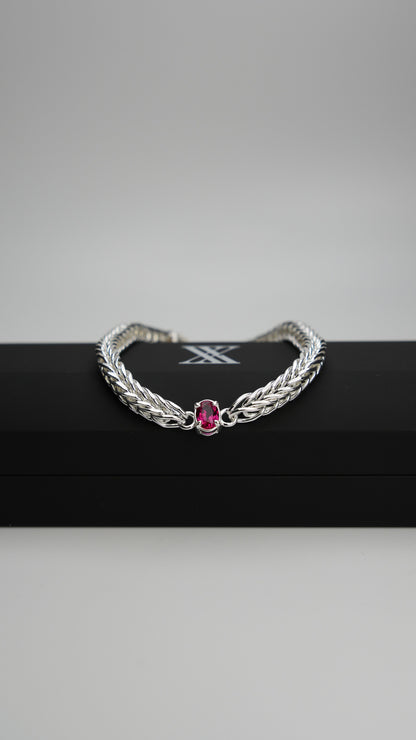 Ruby Foxtail Bracelet