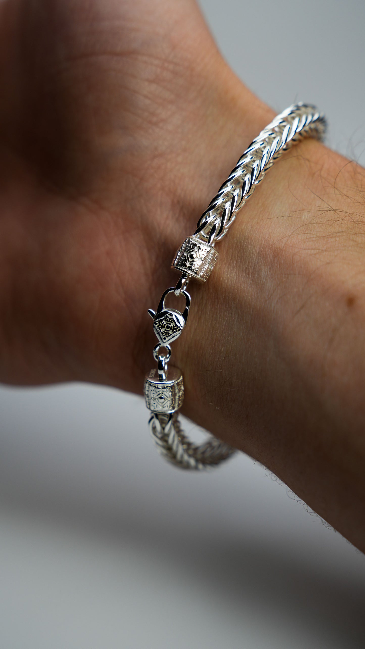 Sapphire Foxtail Bracelet