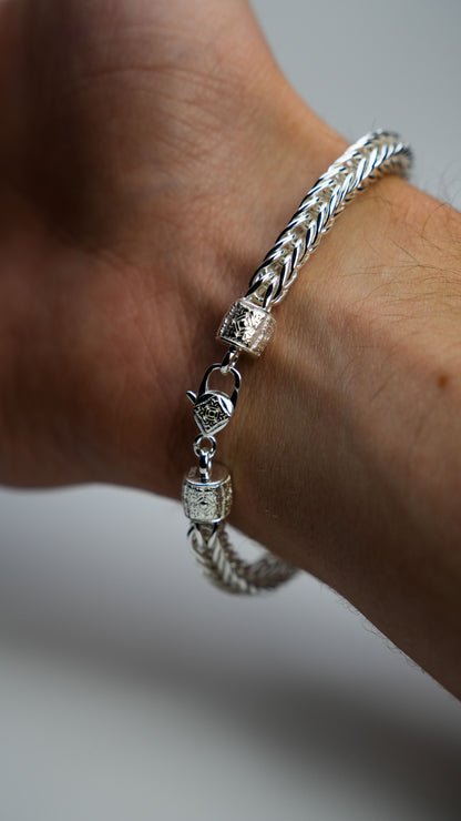 Sapphire Foxtail Bracelet
